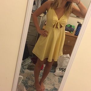 Urban Outfitters yellow sundress